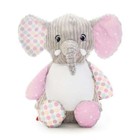 Kuscheltier Elefant Patchwork Bubblegum | Cubbies
