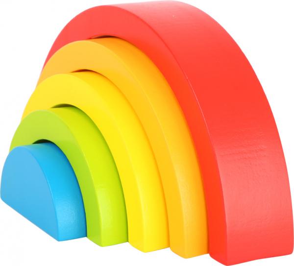 Holzbausteine Regenbogen Holzbausteine Regenbogen