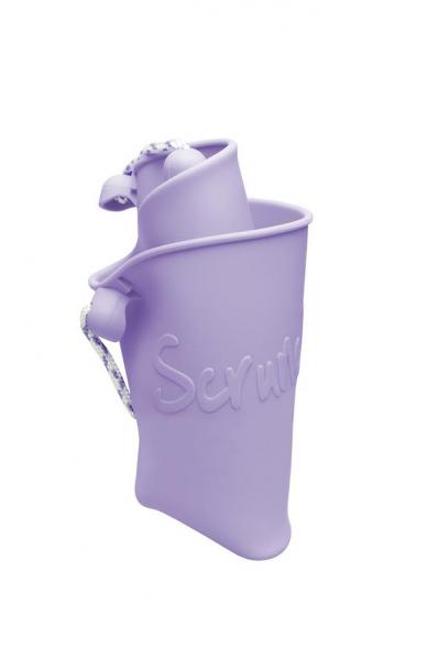 Silikonsandkübel faltbar, violett Silikonsandkübel faltbar, violett