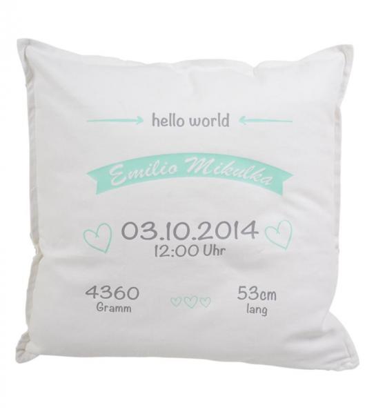 Hello World-Kissen Hello World-Kissen