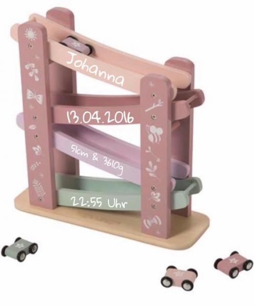 Brumm-Brumm-Rennbahn, rosa Brumm-Brumm-Rennbahn, rosa