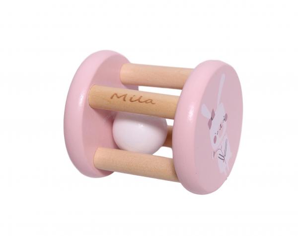 Babyrassel, rosa Babyrassel, rosa