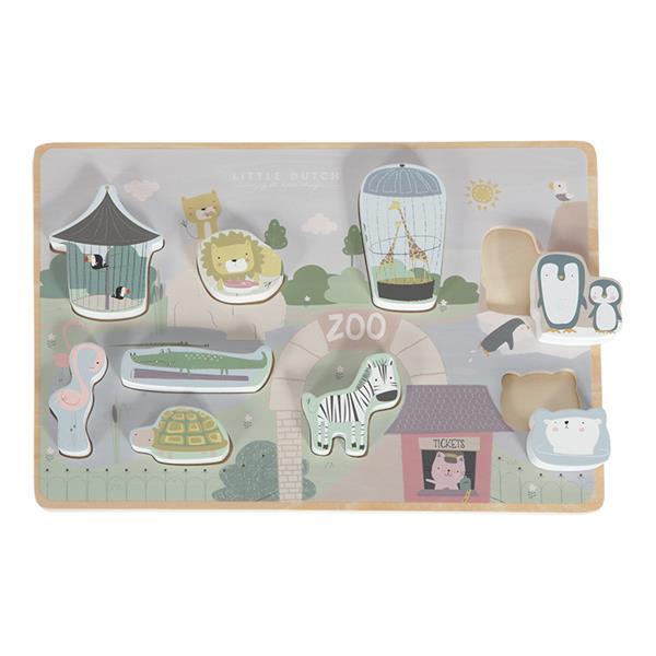 Holzformpuzzle Zoo Holzformpuzzle Zoo