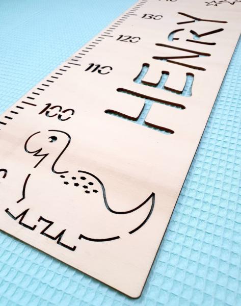 Messlatte Dinosaurier | eckig Messlatte Dinosaurier | eckig