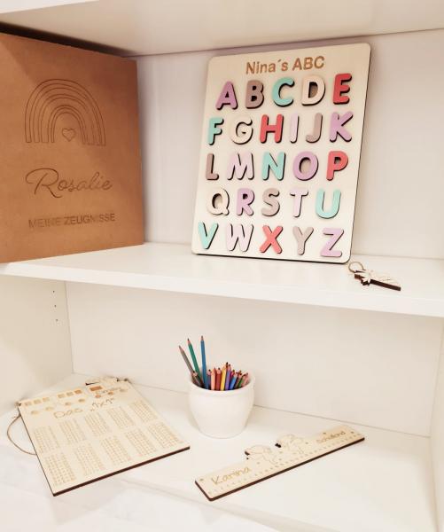 ABC-Steckpuzzle, rosa ABC-Steckpuzzle, rosa